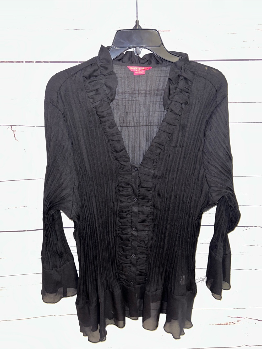 Black Sunny Leigh button down shirt